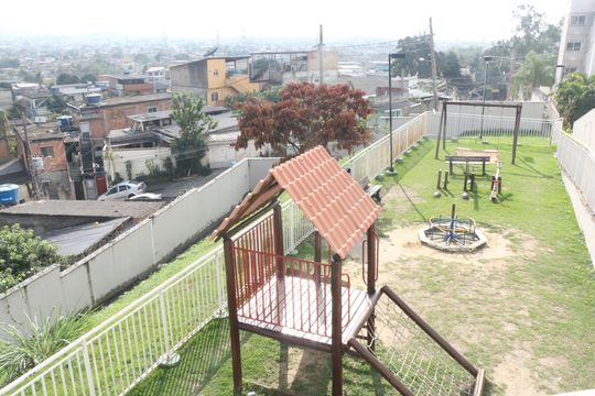 Playground de apartamento para alugar com 2 quartos, 52m² em Jardim Jasmim, Nova Iguaçu