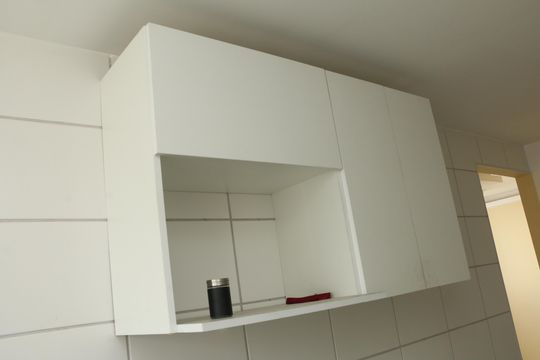 Cozinha - Armários de apartamento para alugar com 2 quartos, 52m² em Jardim Jasmim, Nova Iguaçu