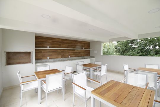 Área comum - Churrasqueira de apartamento à venda com 2 quartos, 44m² em Jacarepaguá, Rio de Janeiro
