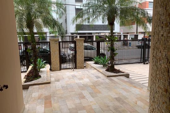 Área comum de apartamento para alugar com 1 quarto, 60m² em Aparecida, Santos