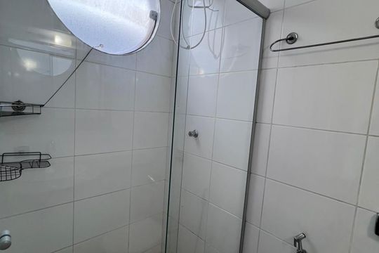Banheiro social de apartamento para alugar com 3 quartos, 90m² em Nova Granada, Belo Horizonte