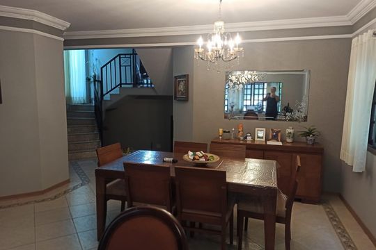 Sala de Jantar de casa de condomínio à venda com 4 quartos, 330m² em Vila Santos, São Paulo