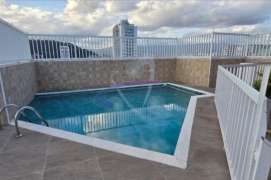 área comum de apartamento para alugar com 3 quartos, 147m² em Vila Mathias, Santos
