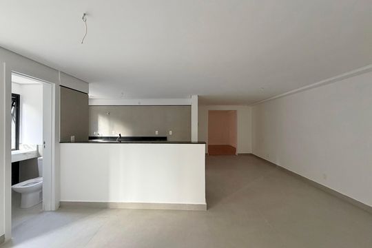 Cozinha e Área de Serviço de apartamento à venda com 3 quartos, 122m² em Lourdes, Belo Horizonte