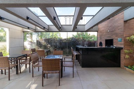 Área externa de apartamento à venda com 3 quartos, 88m² em Barra Funda, São Paulo