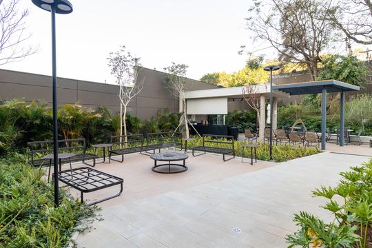 Área comum - Churrasqueira de apartamento para alugar com 2 quartos, 47m² em Vila Anastácio, São Paulo