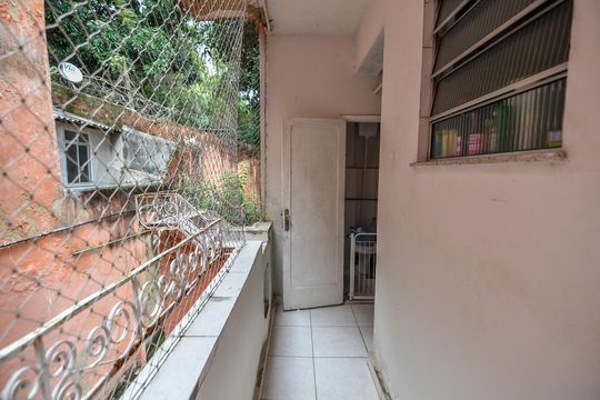 Área de Serviço de apartamento para alugar com 1 quarto, 67m² em Rio Comprido, Rio de Janeiro