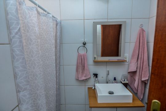 Banheiro de apartamento para alugar com 1 quarto, 67m² em Rio Comprido, Rio de Janeiro