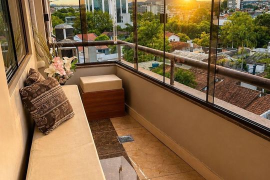 Varanda de apartamento para alugar com 3 quartos, 90m² em Salgado Filho, Gravataí