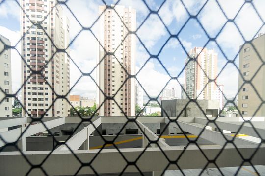 Vista da varanda de apartamento à venda com 2 quartos, 68m² em Tatuapé, São Paulo