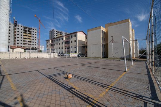 Área Comum - Quadra de apartamento para alugar com 2 quartos, 62m² em Jardim Santa Izabel, Hortolândia