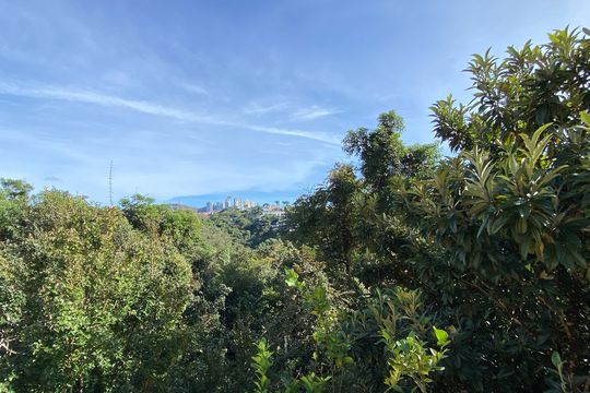 Vista de casa de condomínio à venda com 4 quartos, 455m² em Vale dos Cristais, Nova Lima