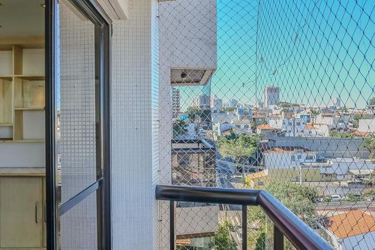 Varanda da sala de apartamento para alugar com 3 quartos, 110m² em Cerâmica, São Caetano do Sul