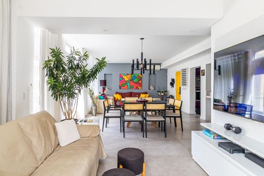 Sala de apartamento à venda com 3 quartos, 166m² em Copacabana, Rio de Janeiro