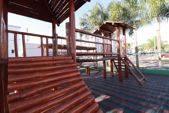 Área comum - Playground de apartamento para alugar com 2 quartos, 50m² em Gávea, Uberlândia