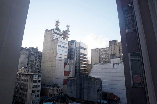 Quarto Vista de apartamento à venda com 1 quarto, 40m² em Centro Histórico, Porto Alegre