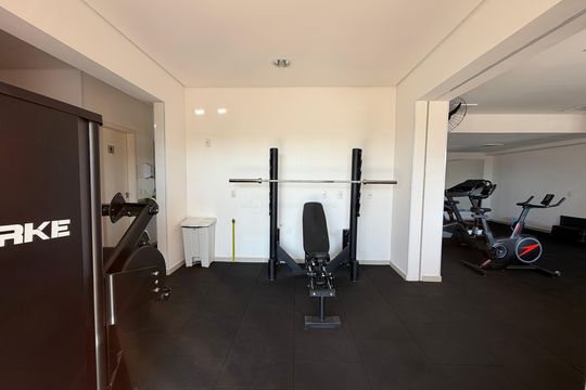 Área comum - Academia de apartamento à venda com 2 quartos, 69m² em Parque Residencial Nove de Julho, Jundiaí
