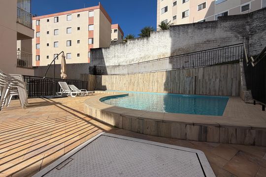 Área comum - Piscina de apartamento à venda com 2 quartos, 69m² em Parque Residencial Nove de Julho, Jundiaí