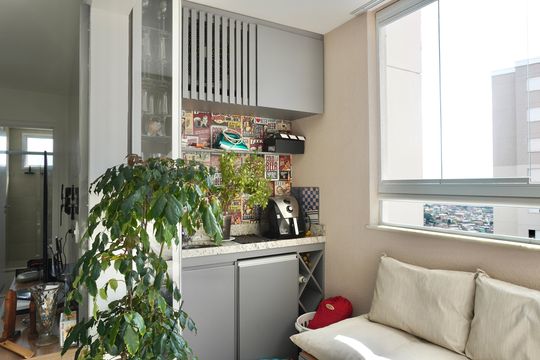 Sala  de apartamento à venda com 2 quartos, 62m² em Nova Vista, Belo Horizonte