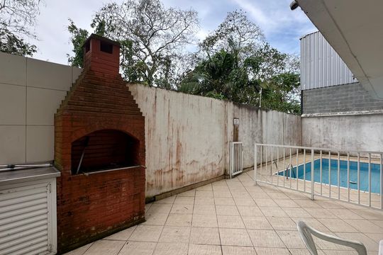 Área comum - Churrasqueira de apartamento à venda com 3 quartos, 91m² em Vargem Pequena, Rio de Janeiro