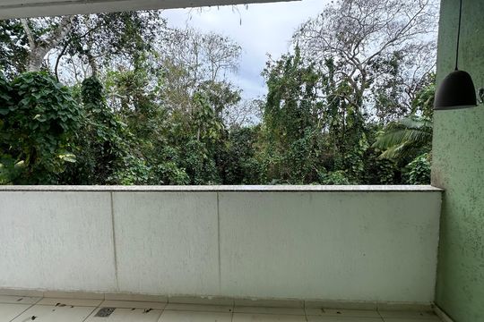 Varanda de apartamento à venda com 3 quartos, 91m² em Vargem Pequena, Rio de Janeiro