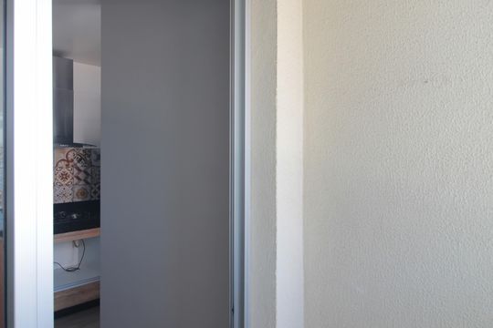 Varanda da Sala de apartamento à venda com 2 quartos, 55m² em Serrano, Belo Horizonte