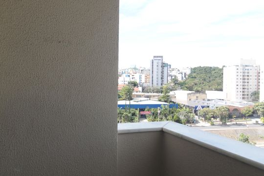 Varanda da Sala de apartamento à venda com 2 quartos, 55m² em Serrano, Belo Horizonte