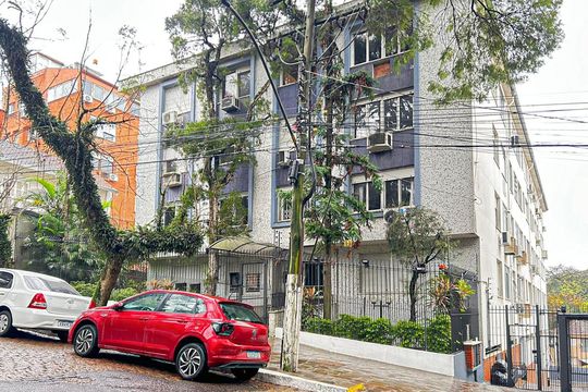 Fachada de apartamento à venda com 1 quarto, 60m² em São João, Porto Alegre