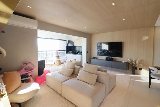 Sala de apartamento à venda com 2 quartos, 83m² em Centro, Osasco
