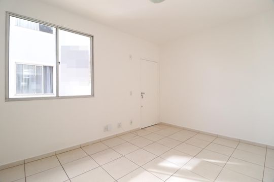 Sala de apartamento para alugar com 2 quartos, 50m² em Gávea, Uberlândia