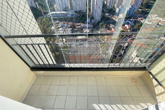 Varanda de apartamento para alugar com 2 quartos, 47m² em Jardim Celeste, São Paulo
