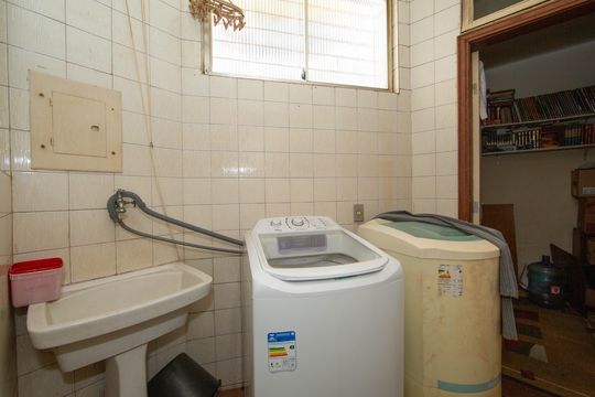 Área de serviço de apartamento à venda com 3 quartos, 120m² em Nova Suíça, Belo Horizonte