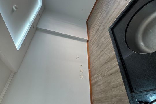 Cozinha de apartamento à venda com 1 quarto, 28m² em Águas Claras, Brasília