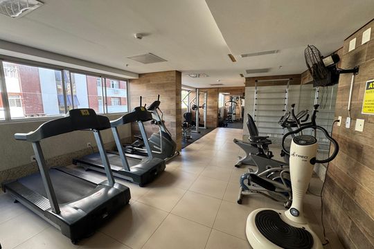 Área comum - Academia de apartamento à venda com 1 quarto, 28m² em Águas Claras, Brasília