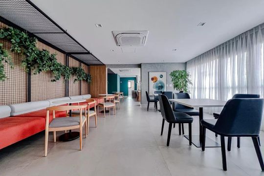 Área comum de apartamento à venda com 3 quartos, 69m² em Nova Klabin, São Paulo