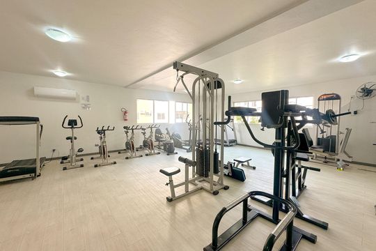 Área comum - Academia de apartamento para alugar com 2 quartos, 55m² em Canasvieiras, Florianópolis