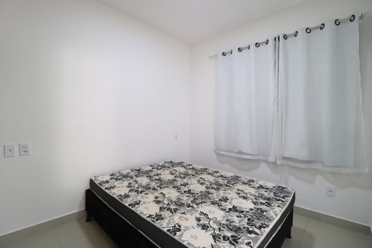 Quarto 2 - Suíte de apartamento para alugar com 2 quartos, 60m² em Novo Mundo, Uberlândia