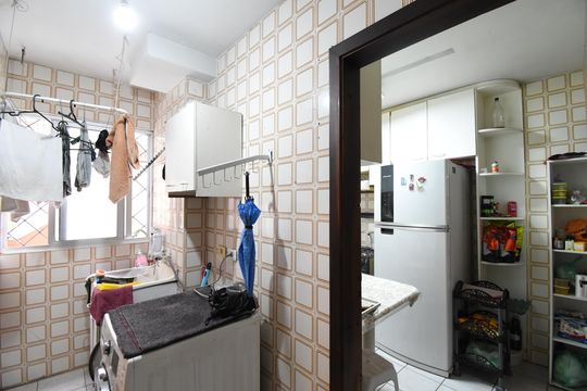 Área de Serviço de apartamento à venda com 3 quartos, 94m² em Centro, Curitiba