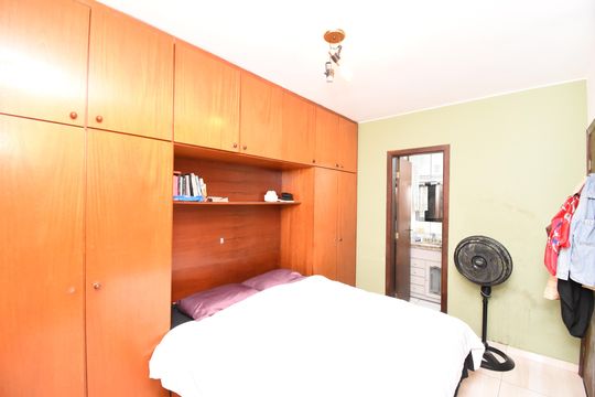 Suíte de apartamento à venda com 3 quartos, 94m² em Centro, Curitiba