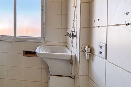 Área de serviço de apartamento para alugar com 2 quartos, 50m² em Campo Bonito, Indaiatuba