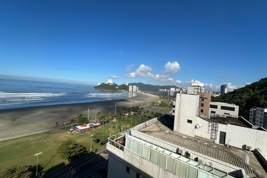 Vista de apartamento para alugar com 1 quarto, 15m² em Itararé, São Vicente
