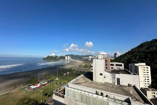 Vista de apartamento para alugar com 1 quarto, 15m² em Itararé, São Vicente