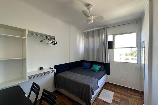 Apartamento para alugar com 1 quarto, 15m² em Itararé, São Vicente