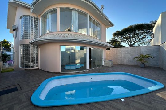 Área comum - Piscina de casa para alugar com 4 quartos, 292m² em Pedra Branca, Palhoça