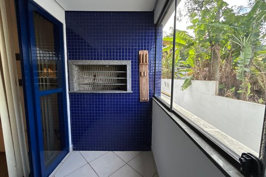 Varanda gourmet de apartamento para alugar com 3 quartos, 100m² em Lagoa da Conceição, Florianópolis