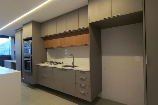 Cozinha e Área de Serviço de apartamento para alugar com 2 quartos, 80m² em Recreio dos Bandeirantes, Rio de Janeiro