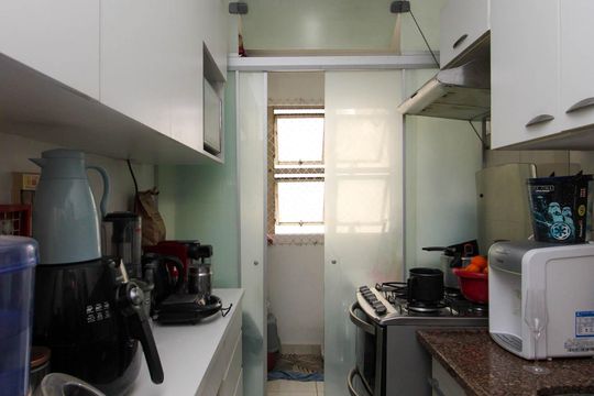 Cozinha  de apartamento à venda com 3 quartos, 65m² em Jardim Vazani, São Paulo