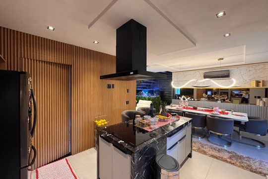 Cozinha de casa de condomínio à venda com 4 quartos, 431m² em Vargem Grande, Rio de Janeiro