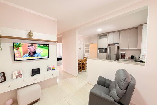 Sala de casa à venda com 3 quartos, 99m² em Jardim Novo Mundo, Várzea Paulista