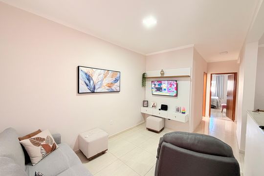 Sala de casa à venda com 3 quartos, 99m² em Jardim Novo Mundo, Várzea Paulista